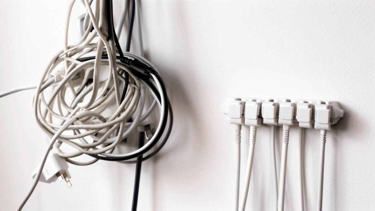 jak mocować przewody elektryczne do ściany