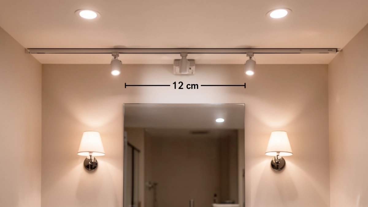 Odległość szynoprzewodu od ściany