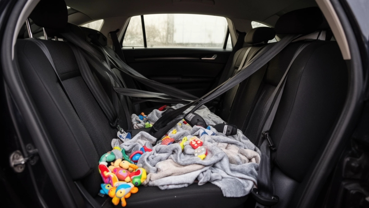 Przewożenie dzieci w samochodzie bez fotelika
