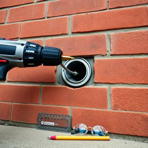 Jak przeprowadzić kabel przez ścianę zewnętrzną