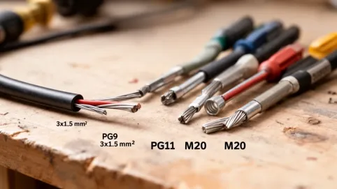 Jaki peszel do przewodu 3x1 5