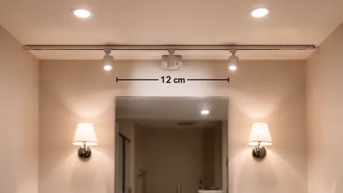 Odległość szynoprzewodu od ściany