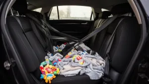 Przewożenie dzieci w samochodzie bez fotelika